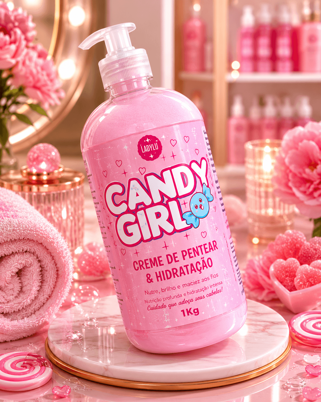 Candy Girl Creme de Pentear & Hidratação